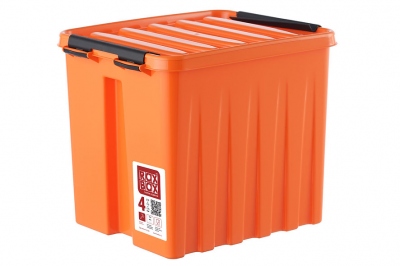 Контейнер с крышкой и клипсами Rox Box 4,5 (оранжевый)