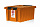 Контейнер с крышкой и клипсами Rox Box 16 (оранжевый)