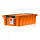 Контейнер с крышкой и клипсами Rox Box 35 (оранжевый)